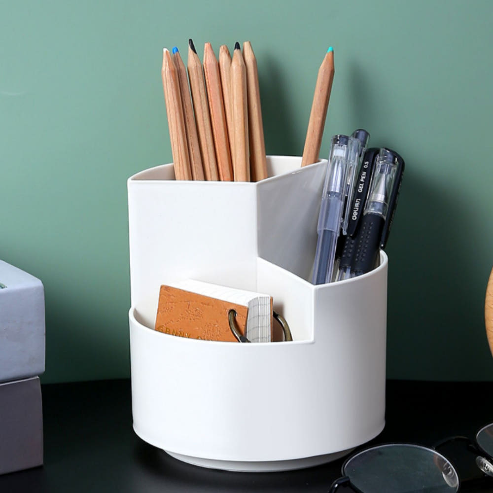 360도 회전형 3단 연필꽂이
