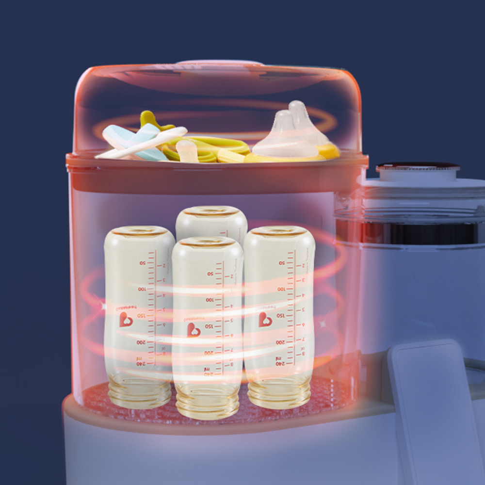 보아르 아가맘마 분유포트 젖병소독 99.9% 스팀살균 건조 48시간보온 염소제거기능