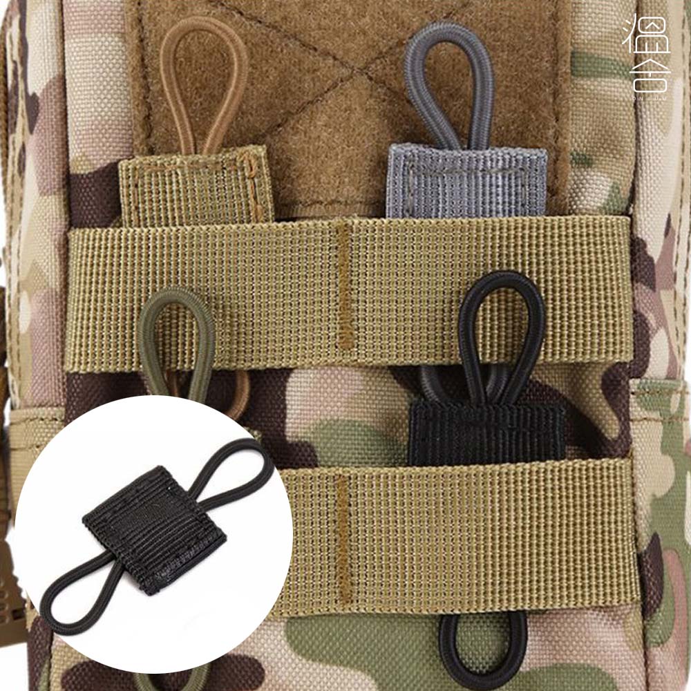 가방 바인딩 버클 전술 카라비너 조끼 장비 고정 클립 MOLLE 스트랩 - 상품 이미지