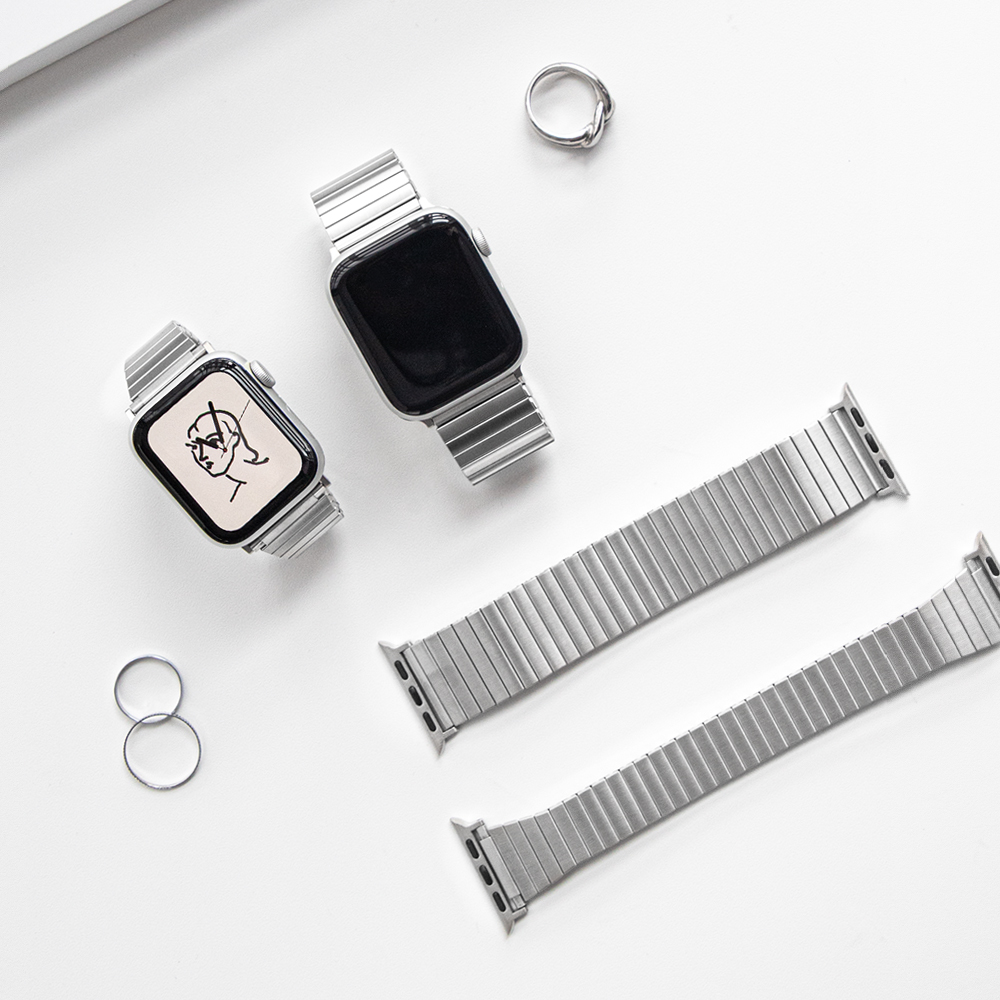 애플워치 스트랩 8 7 6 se2 호환 줄질 메탈 브레이슬릿 밴드 애플워치9스트랩