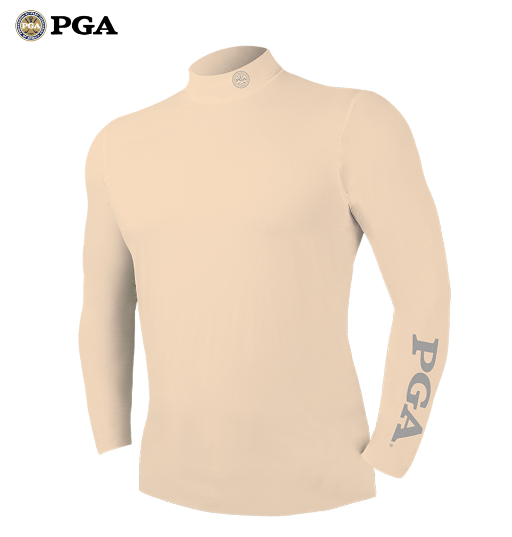 PGA 남성용 목폴라 베이스레이어 PGAM-60 기능성 등산 냉감 쿨 스포츠 등산 러닝 피트니스 - 상세 이미지 4