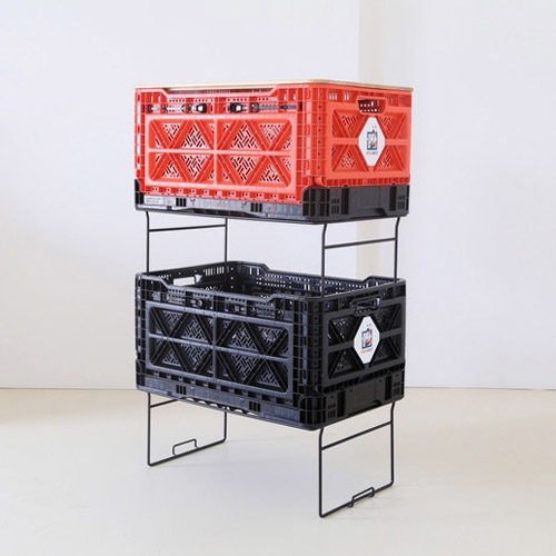 롬버스 폴딩박스 다리 랙 59리터 캠핑 빅앤트 호환 받침대 렉