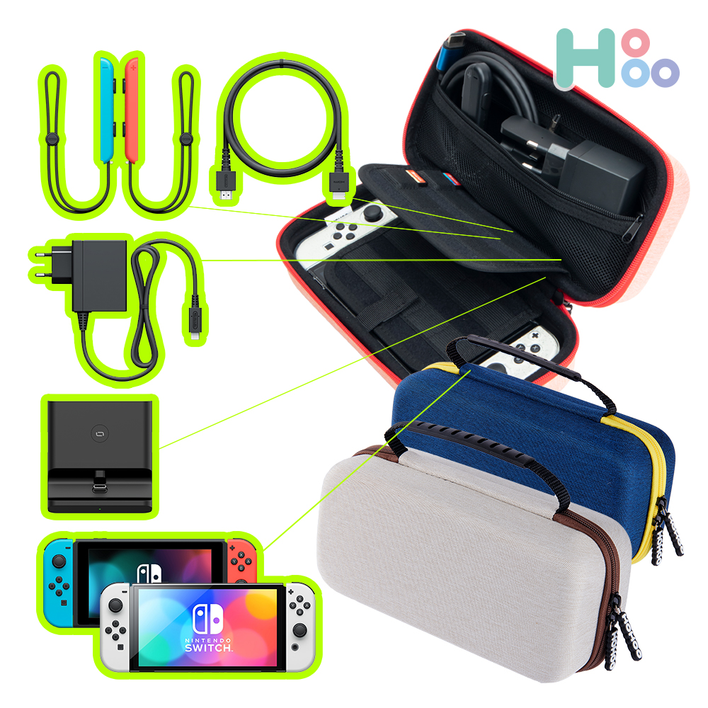 호후 닌텐도스위치 OLED 케이스 파우치 가방 F1 게임칩수납