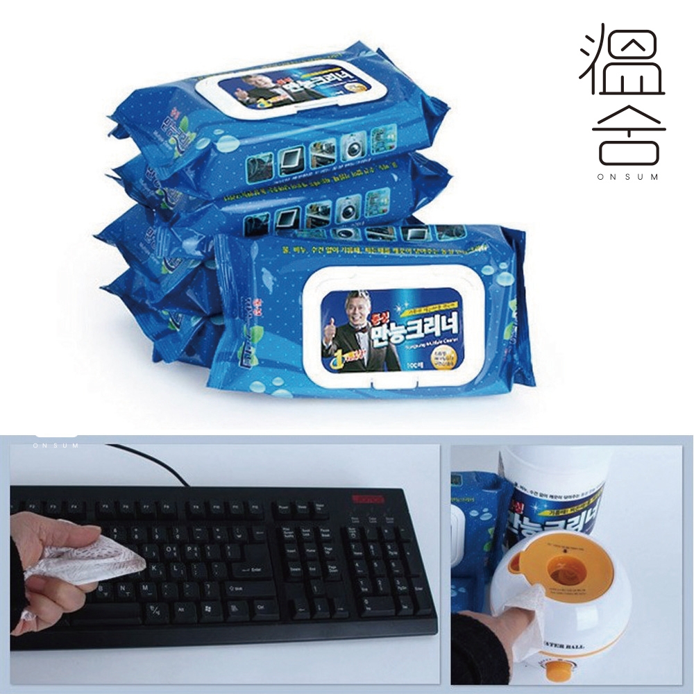 캡형 동성 만능 크리너 물티슈 찌든때 기름때 청소티슈 - 상품 이미지