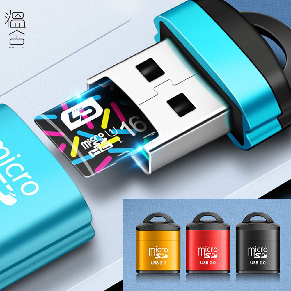블랙박스 유심칩 마이크로 SD 카드 핸드폰 노트북 리더기 USB 메모리 TF - 상품 이미지