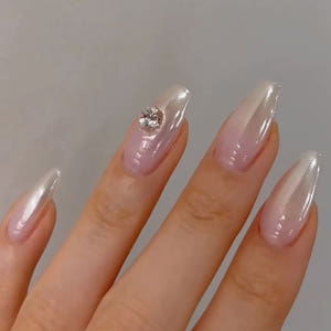 보니비 메탈실버파우더 얼음네일 웨딩네일 (화이트실버) 솔직 후기 | 피부 타입별 분석 - 상품 이미지 3