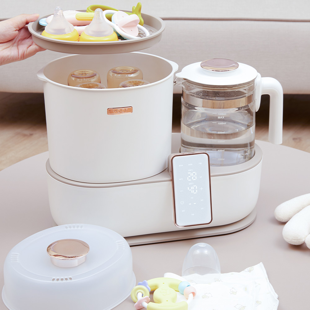 보아르 아가맘마 분유포트 젖병소독 99.9% 스팀살균 건조 48시간보온 염소제거기능