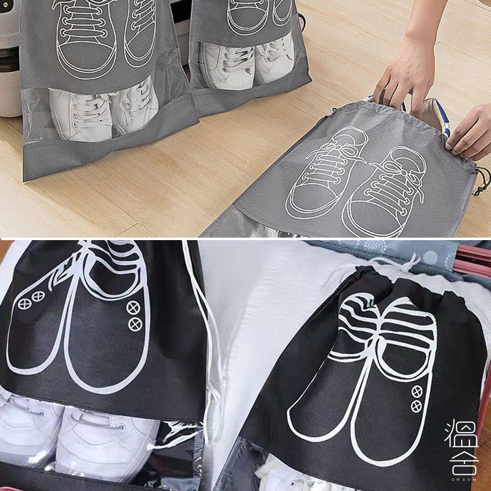 여행용 신발 가방 파우치 운동화 보관 슈즈 백 주머니 - 상품 이미지