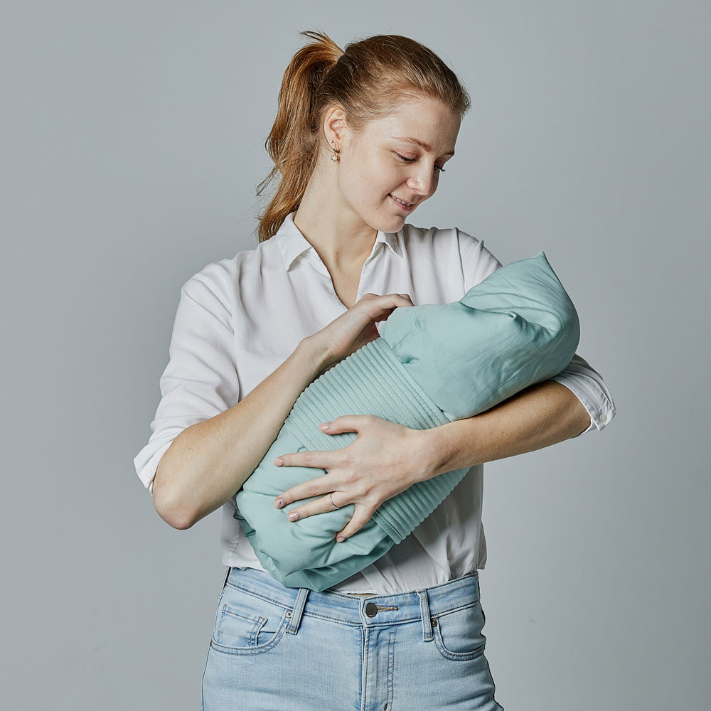 캥거루루 신생아 겉싸개 세트 이불 모로반사 스트랩 겸용 아기 출산선물