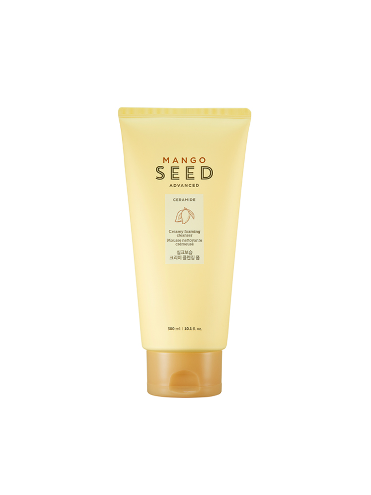 더페이스샵 망고씨드 실크보습 크리미 클렌징 폼 300ml, 1개 - 메인 이미지