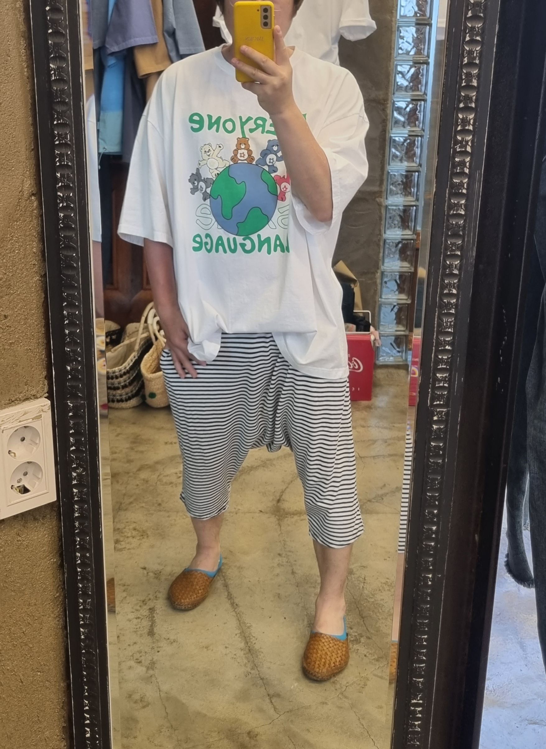 (무배)망고땡 여름 스판 배기바지 - 상세 이미지 4