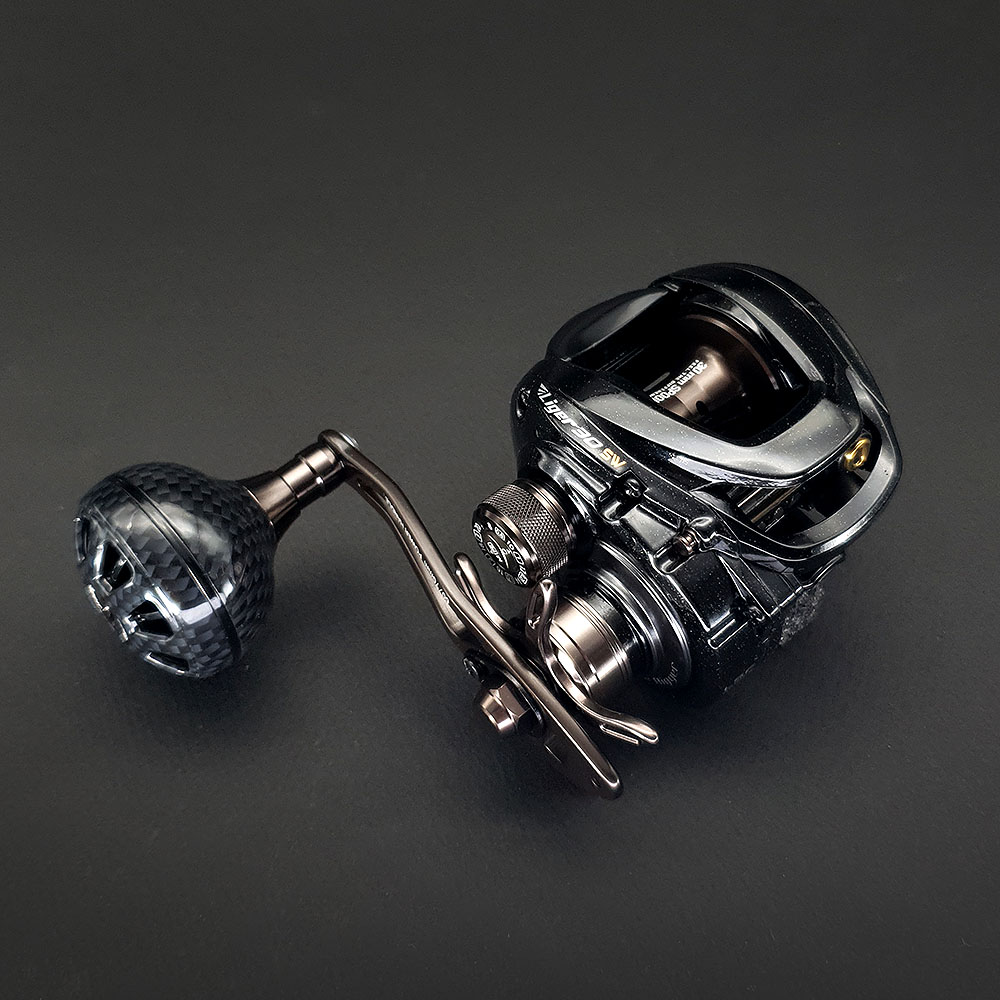 도요 라이거30SW 초경량 선상릴 4.6우핸들 지깅용파워핸들4 암-AL/노브-할로우라이트