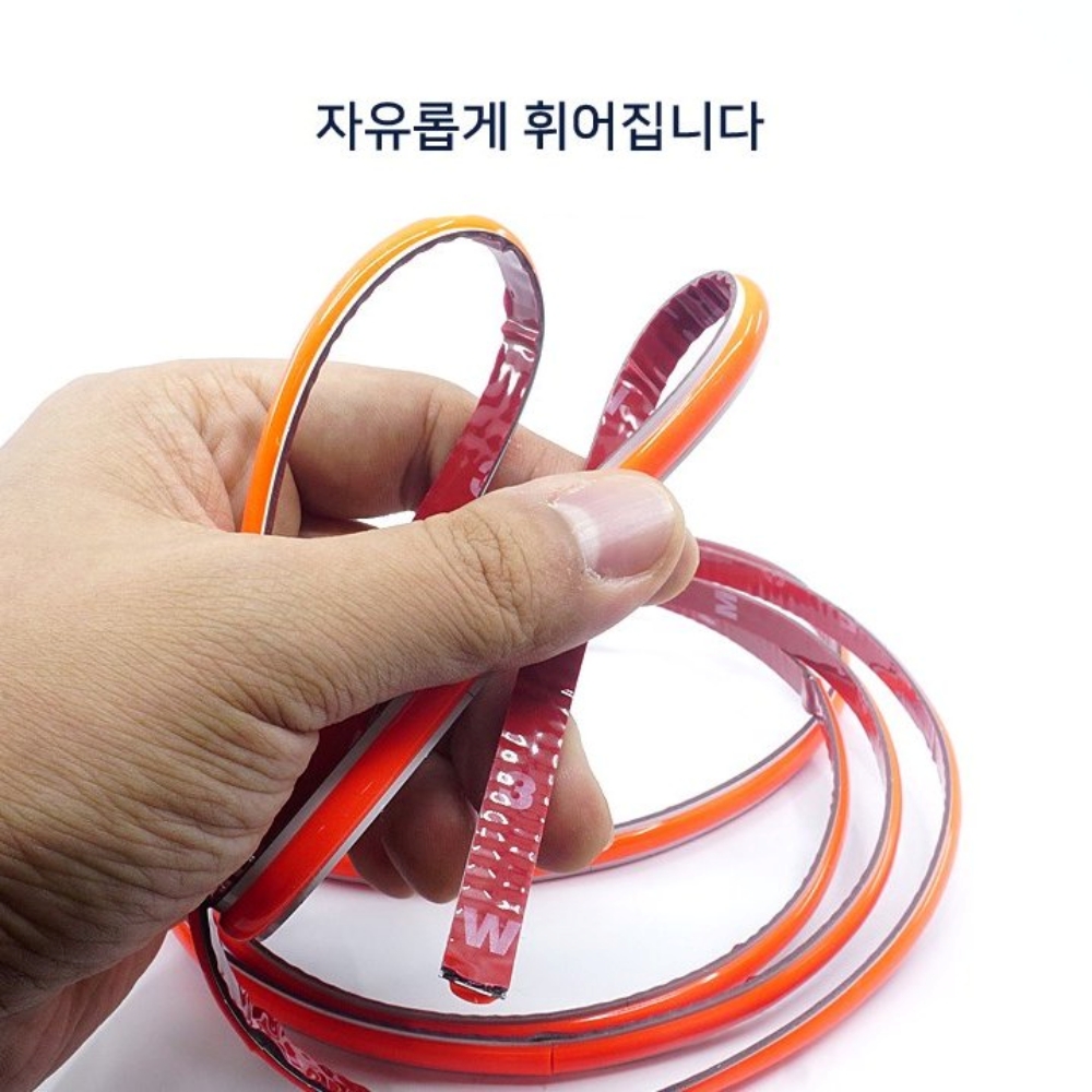 USB 5V COB 플렉시블 면발광 방수 LED바 DIY 스트립 튜닝 조명 - 상세 이미지 3