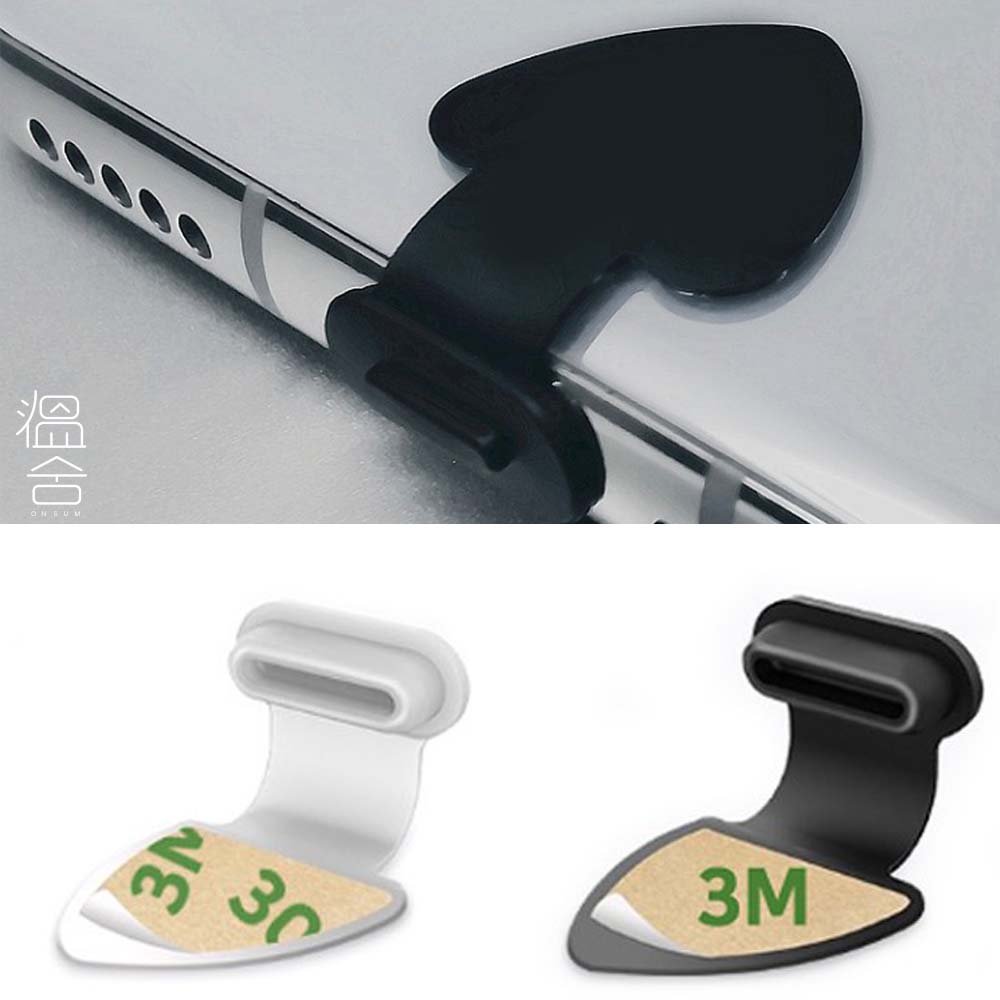 충전단자 보호캡 C타입 마개 핸드폰 충전기 먼지 차단 방지 케이블 USB 포트 방수 커버 이미지 1