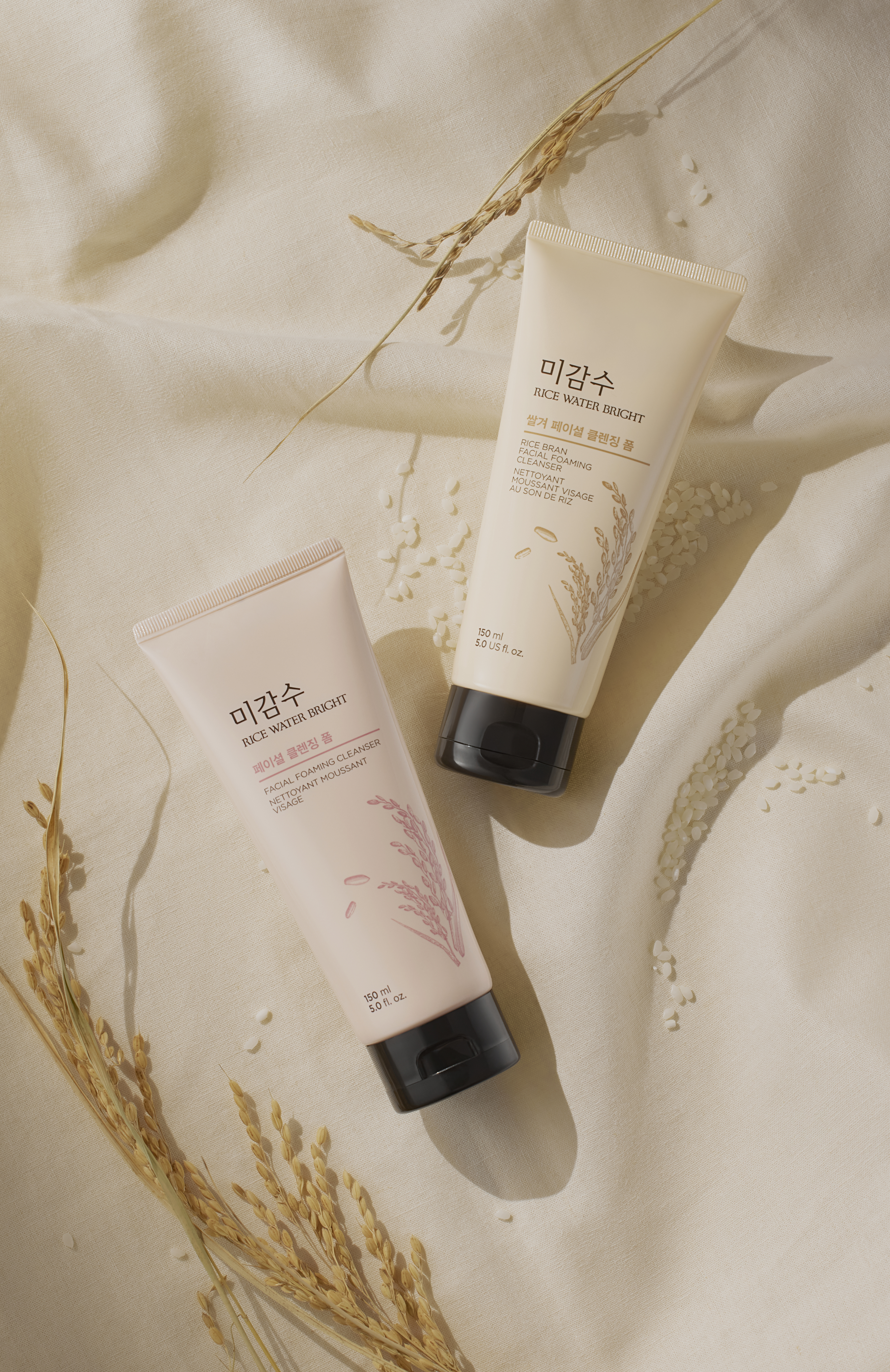 더페이스샵 미감수 브라이트 쌀겨 클렌징 폼 150 mL - 상세 이미지 2