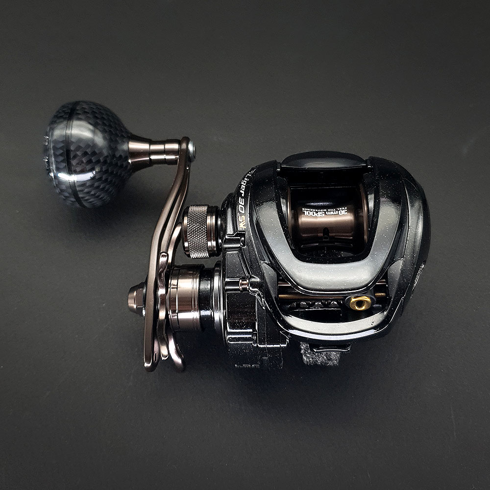 도요 라이거30SW 초경량 선상릴 4.6우핸들 지깅용파워핸들4 암-AL/노브-할로우라이트 - 상세 이미지 4