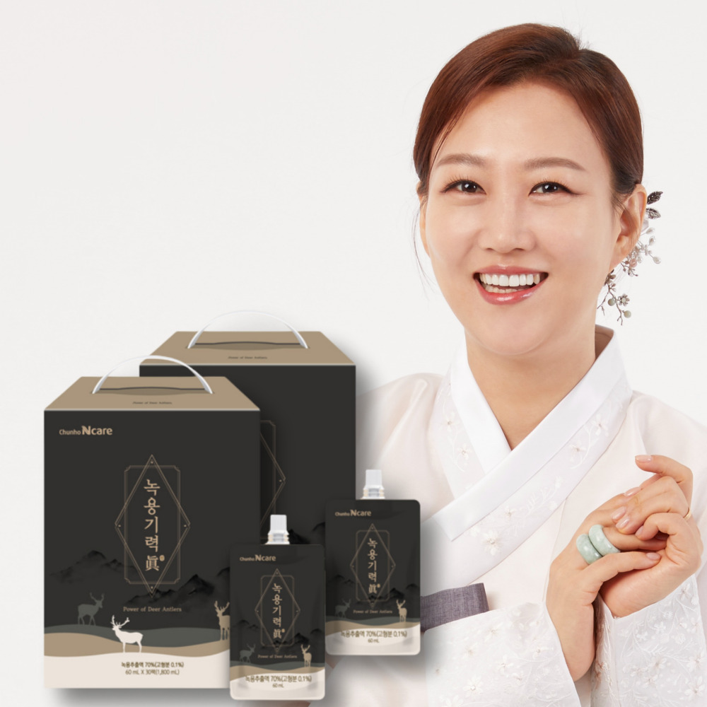 천호엔케어 녹용진액 녹용기력진 60ml 30개x2박스