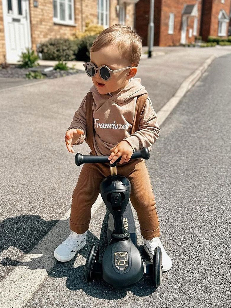 스쿳앤라이드 킥1(블랙골드) 유아킥보드 어린이 씽씽카