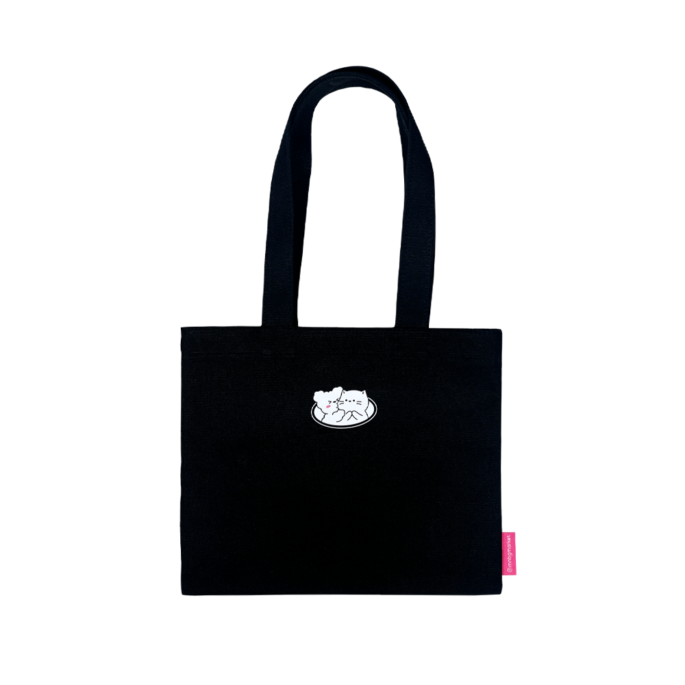 멍냥 미니 에코백