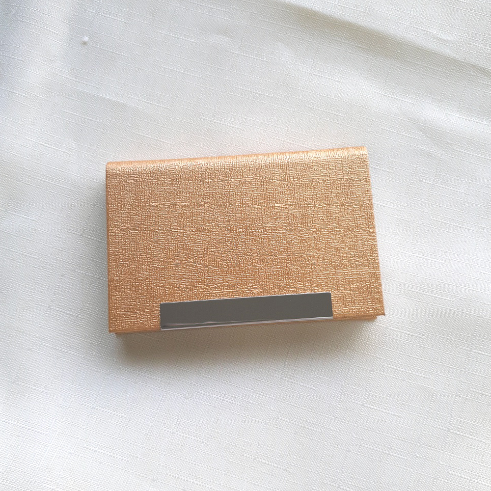 스틸 명함케이스 지갑 이니셜 각인 남자 여자 명함지갑