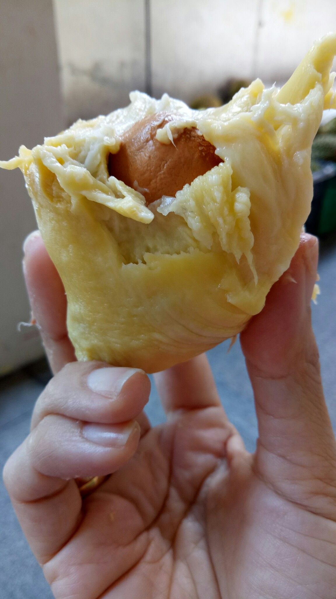 과일의 황제 태국 항공수입 통두리안 생두리안 몬통 두리안 통 생과 냉동 이미지 6