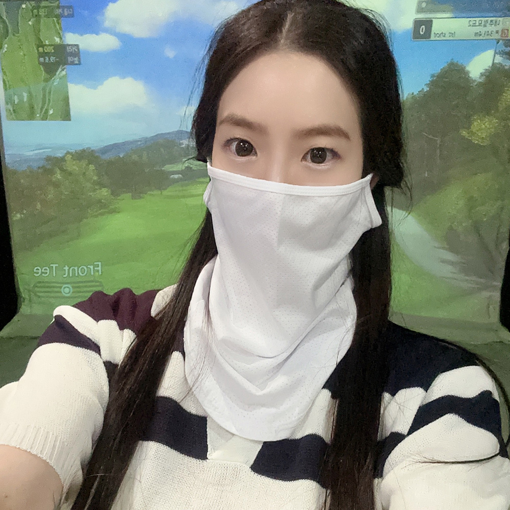 여성골프마스크 페이스쿨가드 골프냉감마스크 이미지 6