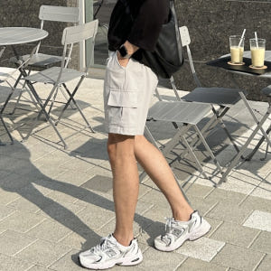 남자 워시번 에어 쿨링 스판 카고 반바지 28-34 착용 후기 | 사이즈/핏 총정리 - 상품 이미지 3