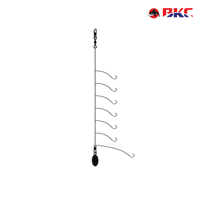 BKC 얼음낚시 빙어채비 7본 빙어 낚시 바늘 BK-817 - 상세 이미지 2