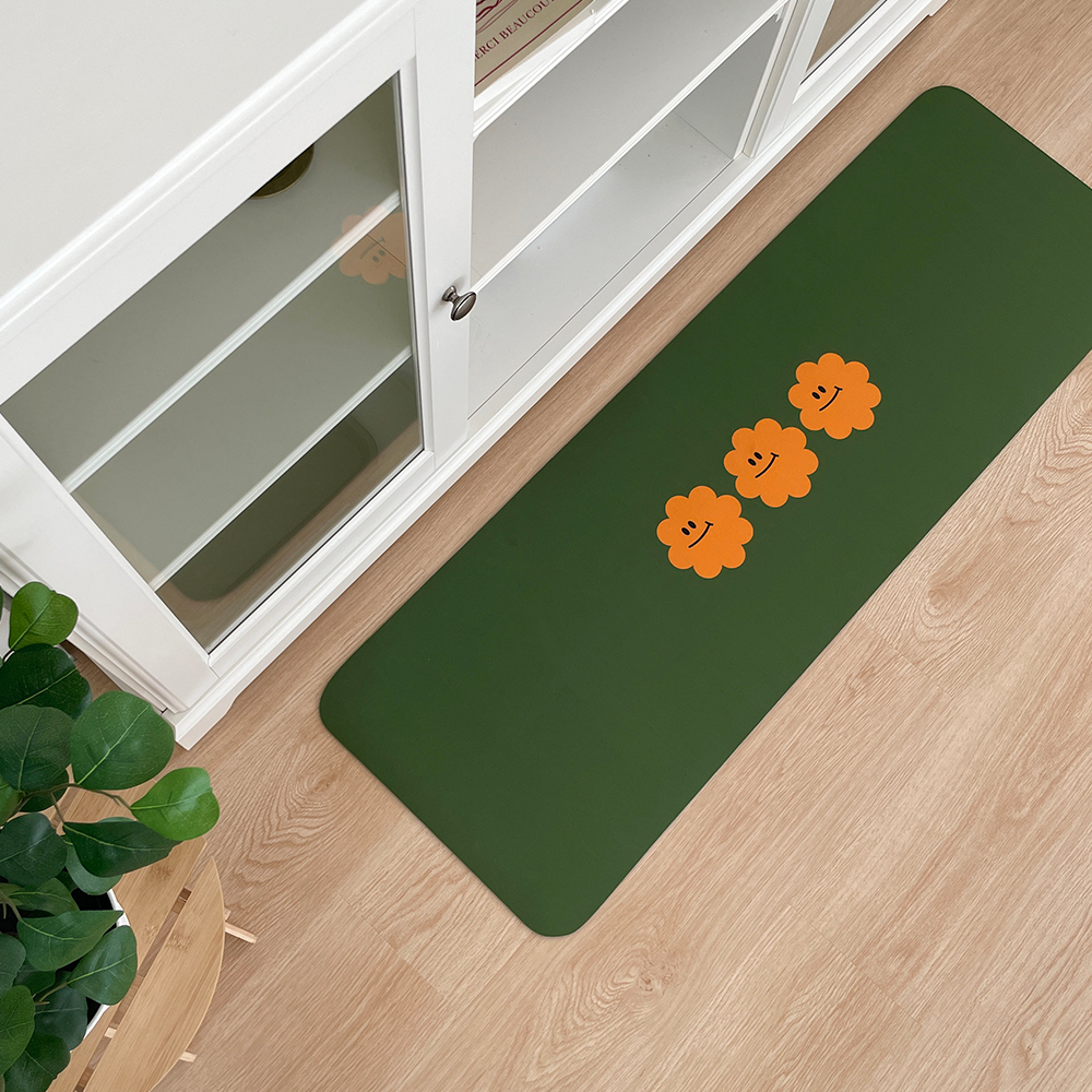 버터쿠키 규조토 스마일리 스텝 주방매트