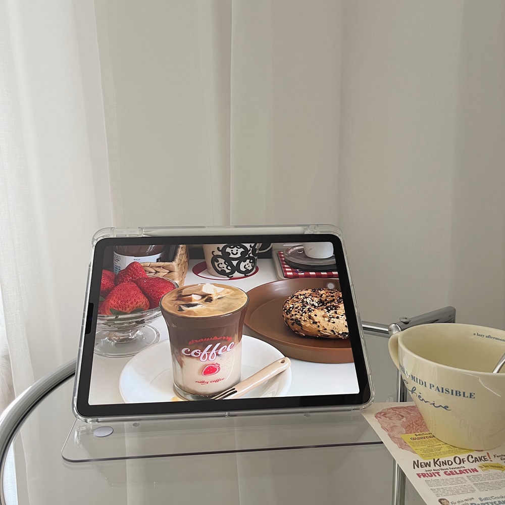 감성 투명 아이패드 케이스 에어11 7세대 6세대 M3 M2 5세대 4세대 10.9 오드밤 - 상세 이미지 5