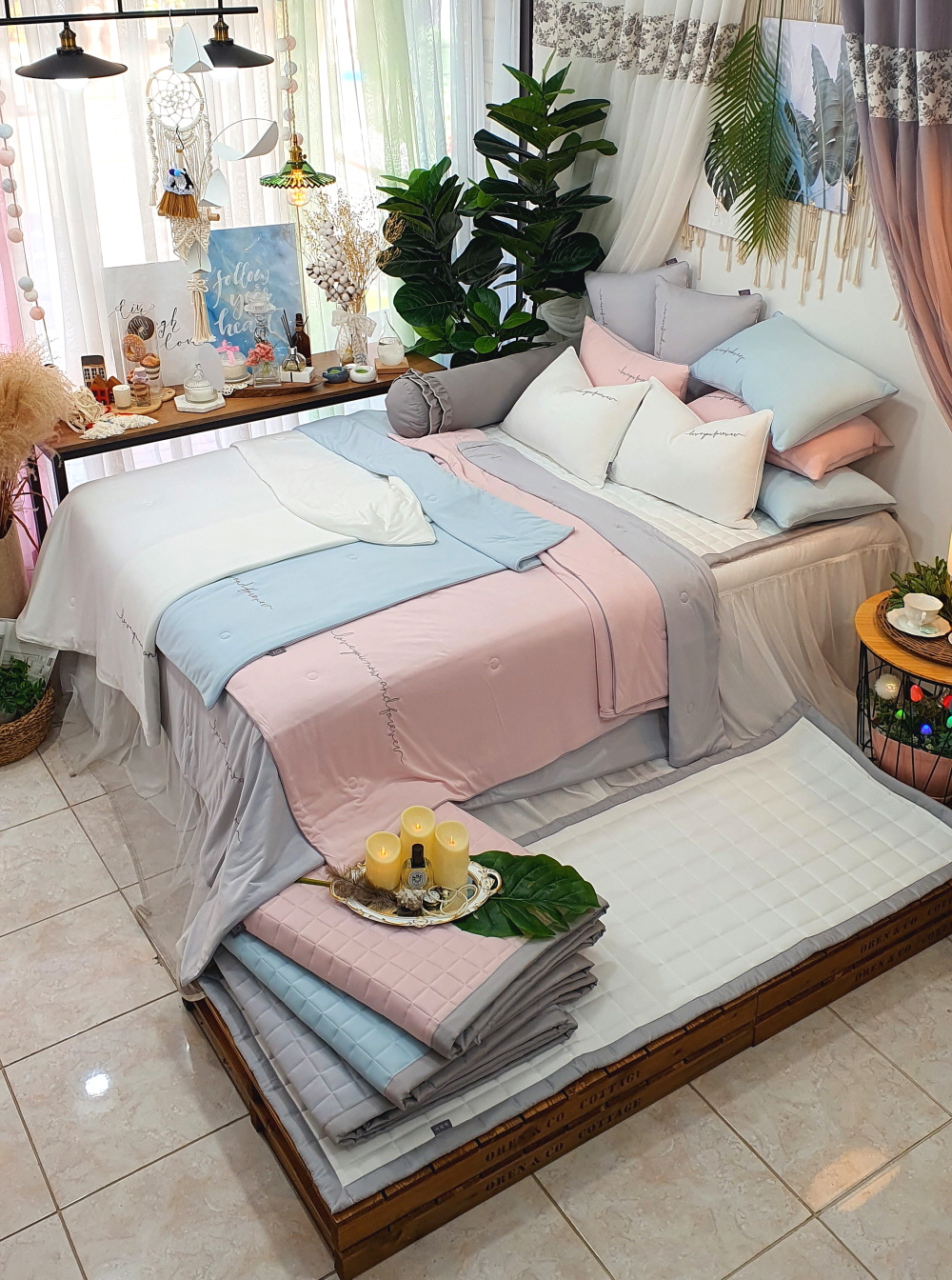 여름 냉감쇼파패드 4인용 3인용 돌쇼파매트