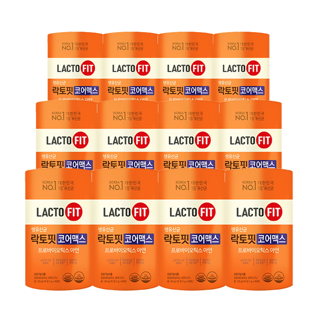 종근당건강 락토핏 코어맥스 생착유산균 (2g x 60포) x 12통 총 720포 - 메인 이미지