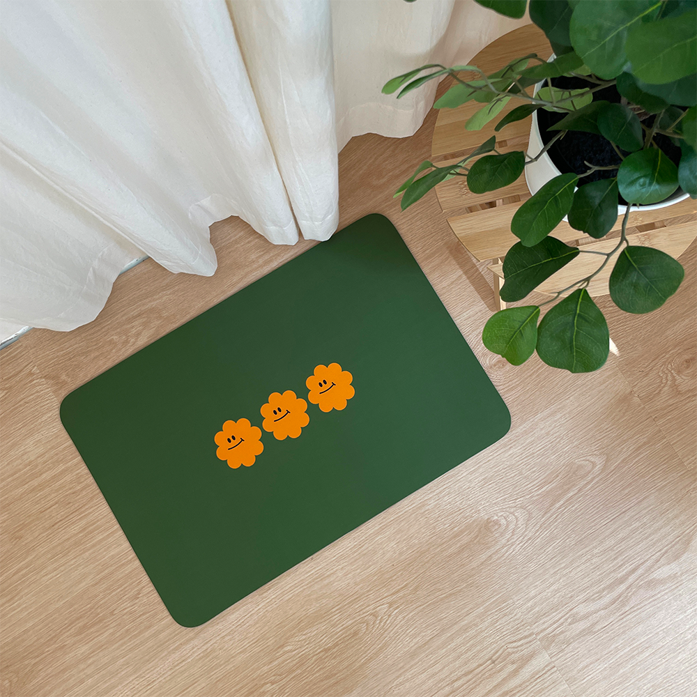 버터쿠키 규조토 스마일리 스텝 발매트