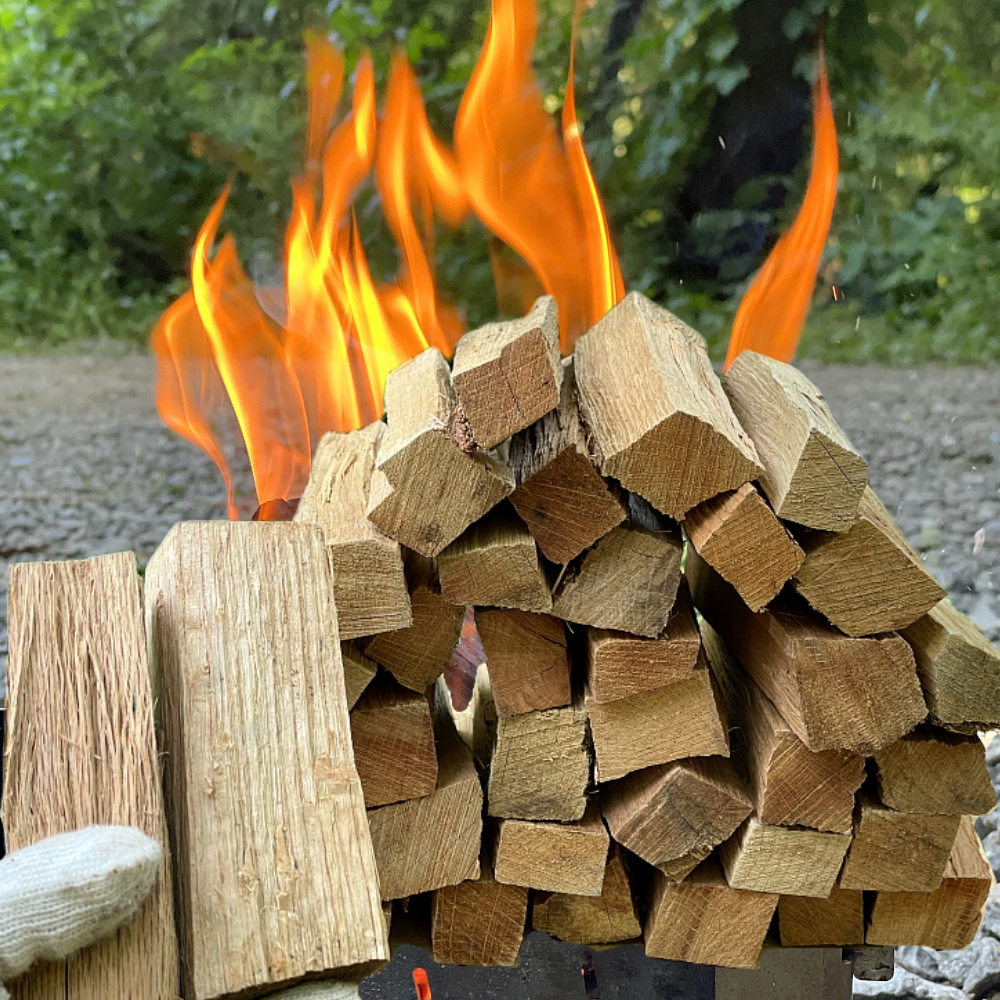 캠핑장작 참나무 미니 장작 삼촌네 10Kg 15cm