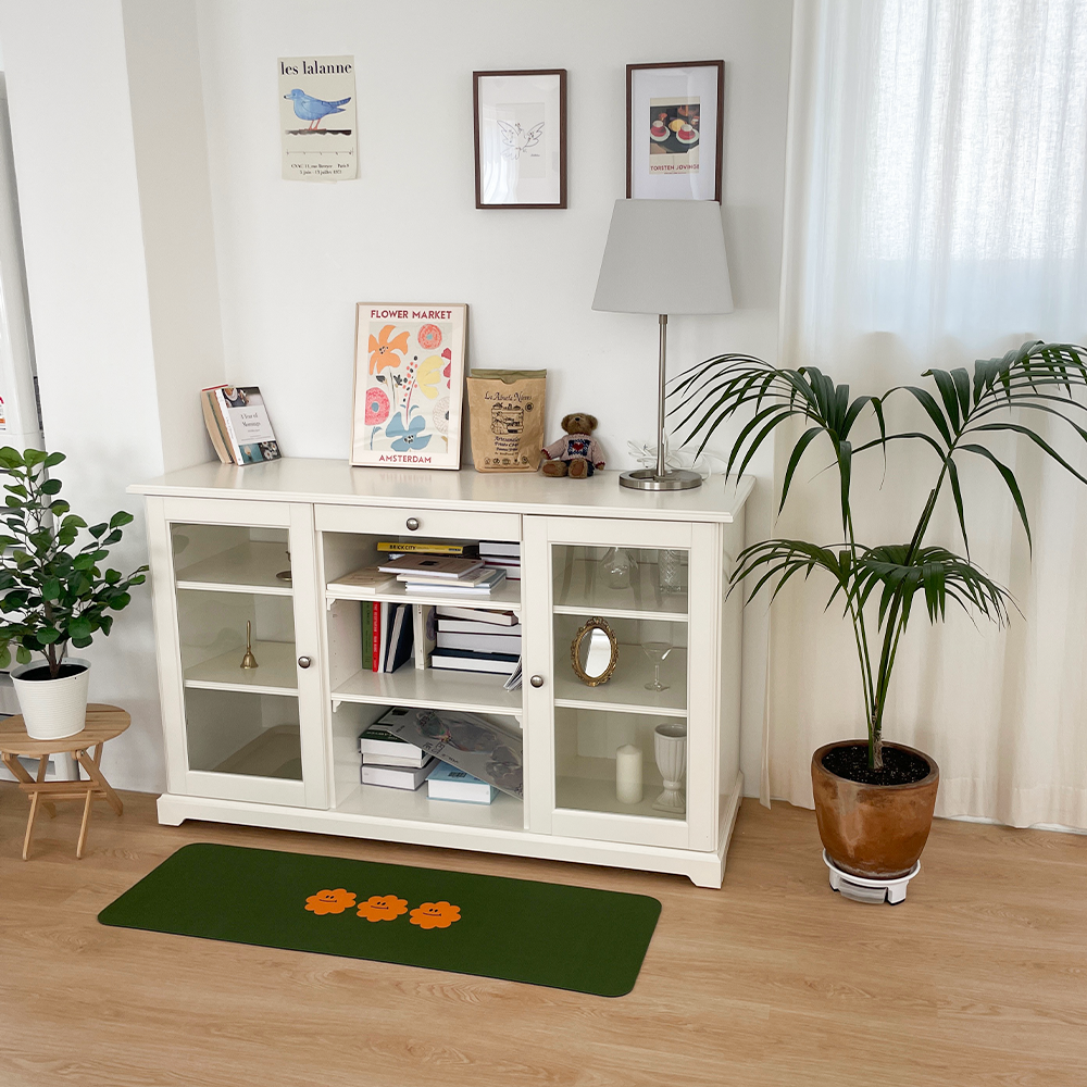 버터쿠키 규조토 스마일리 스텝 주방매트 - 상세 이미지 2