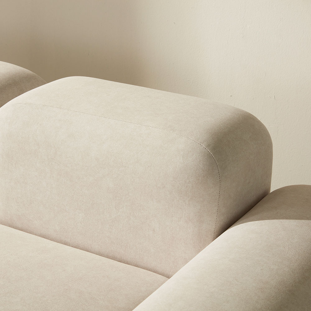 장인가구 로엠 3인용 패브릭소파 아쿠아텍스 이지클린 디자인 방수 거실 미니 로비 쇼파