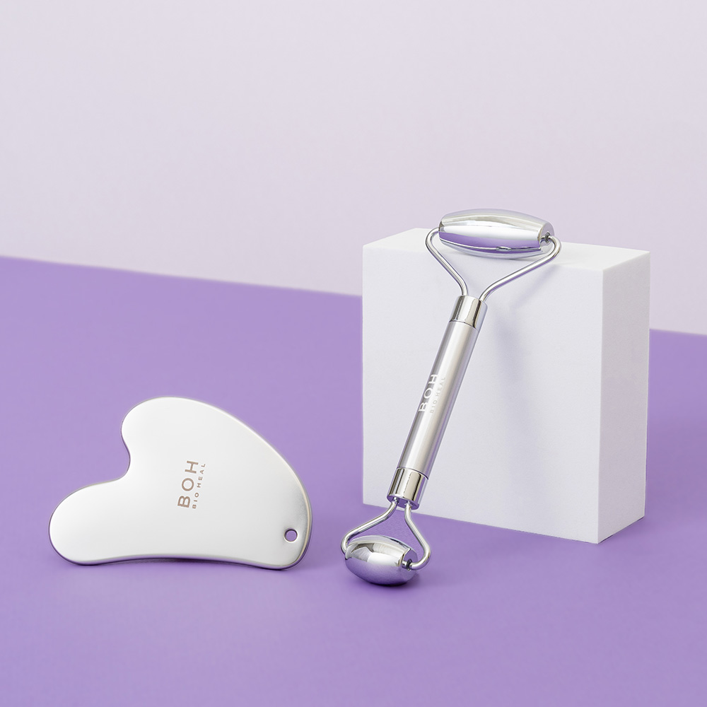 바이오힐 보 프로바이오덤 리프팅 페이스롤러 + 괄사마사저 기획 (리프팅 크림 15ml 추가증정)