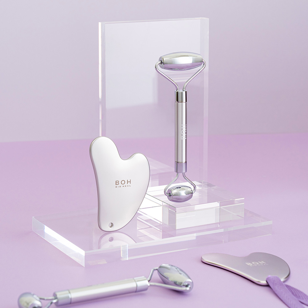 바이오힐 보 프로바이오덤 리프팅 페이스롤러 + 괄사마사저 기획 (리프팅 크림 15ml 추가증정)