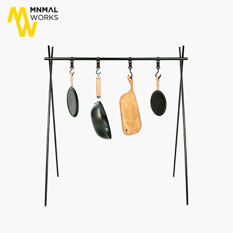 미니멀웍스 인디언행어 L 수납 파우치 포함 캠핑 다용도 거치대