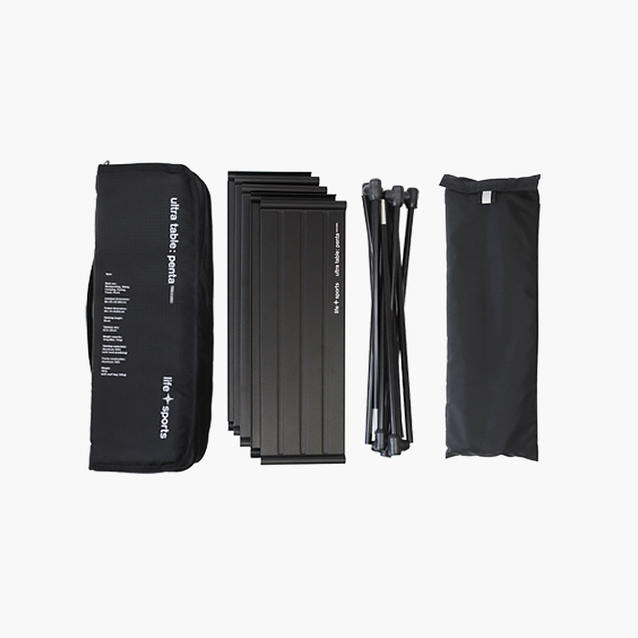 라이프스포츠 울트라 테이블 펜타 경량 백패킹 접이식 테이블