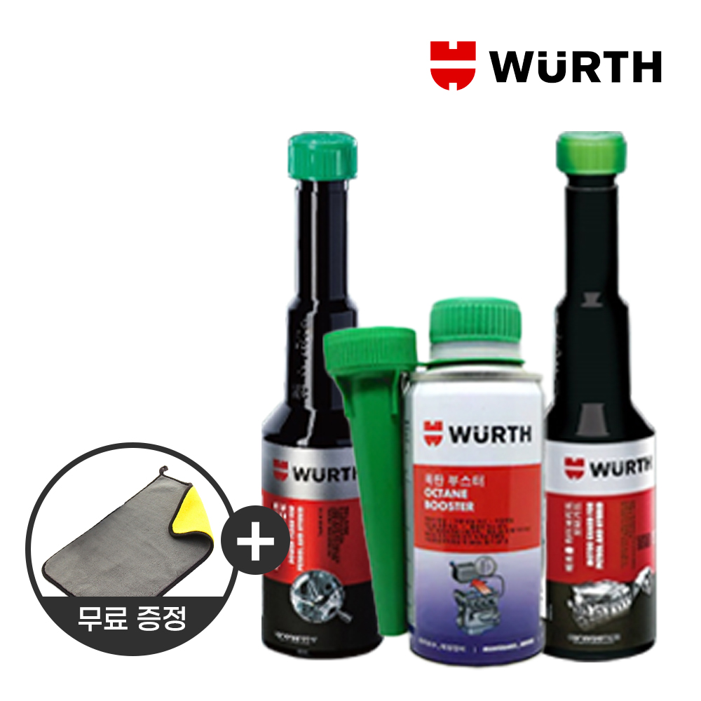 뷔르트 옥탄부스터 wurth 가솔린 연료첨가제 올인원패키지 - 상품 이미지