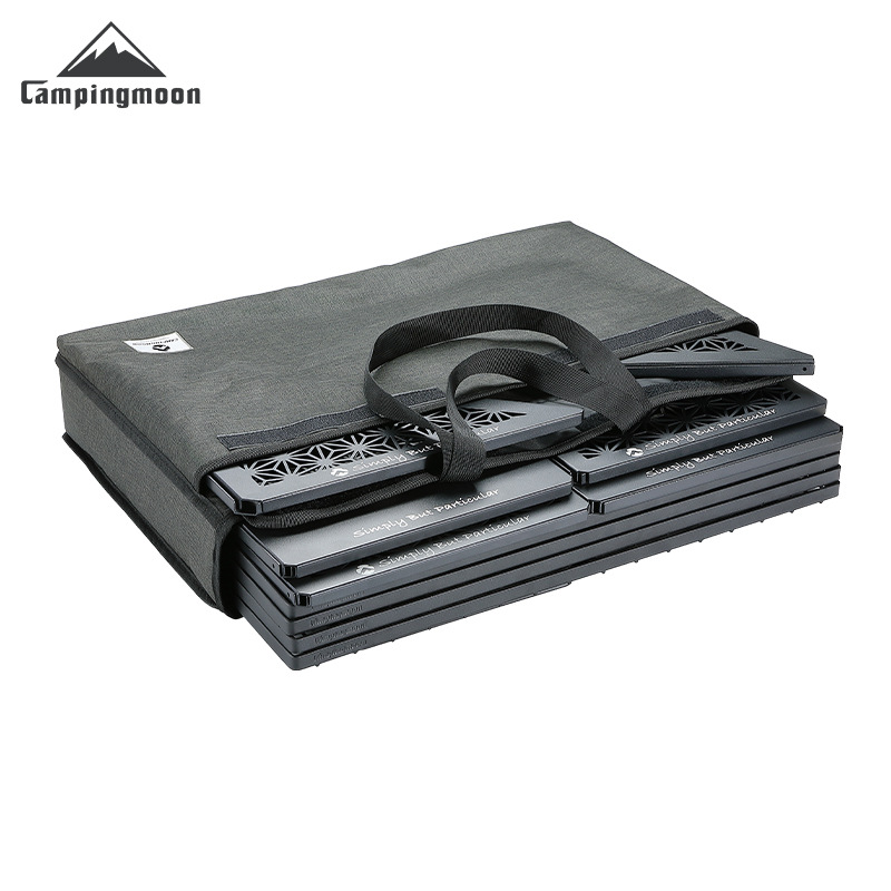 캠핑문 멀티 필드랙 쿨러스탠드 수납가방 디럭스 B-230-D - 상품 이미지