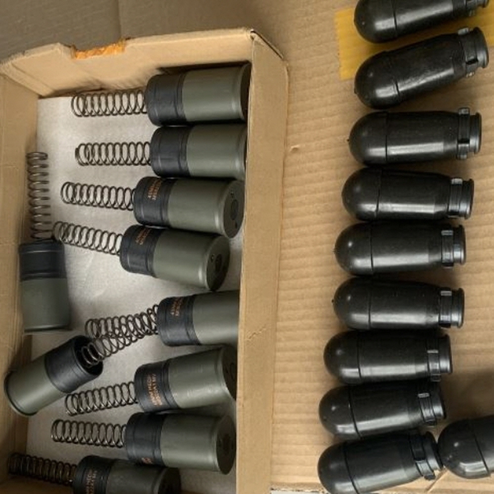 40mm 유탄 에어소프트용 스프링 스펀지탄 비비샤워 가스불필요