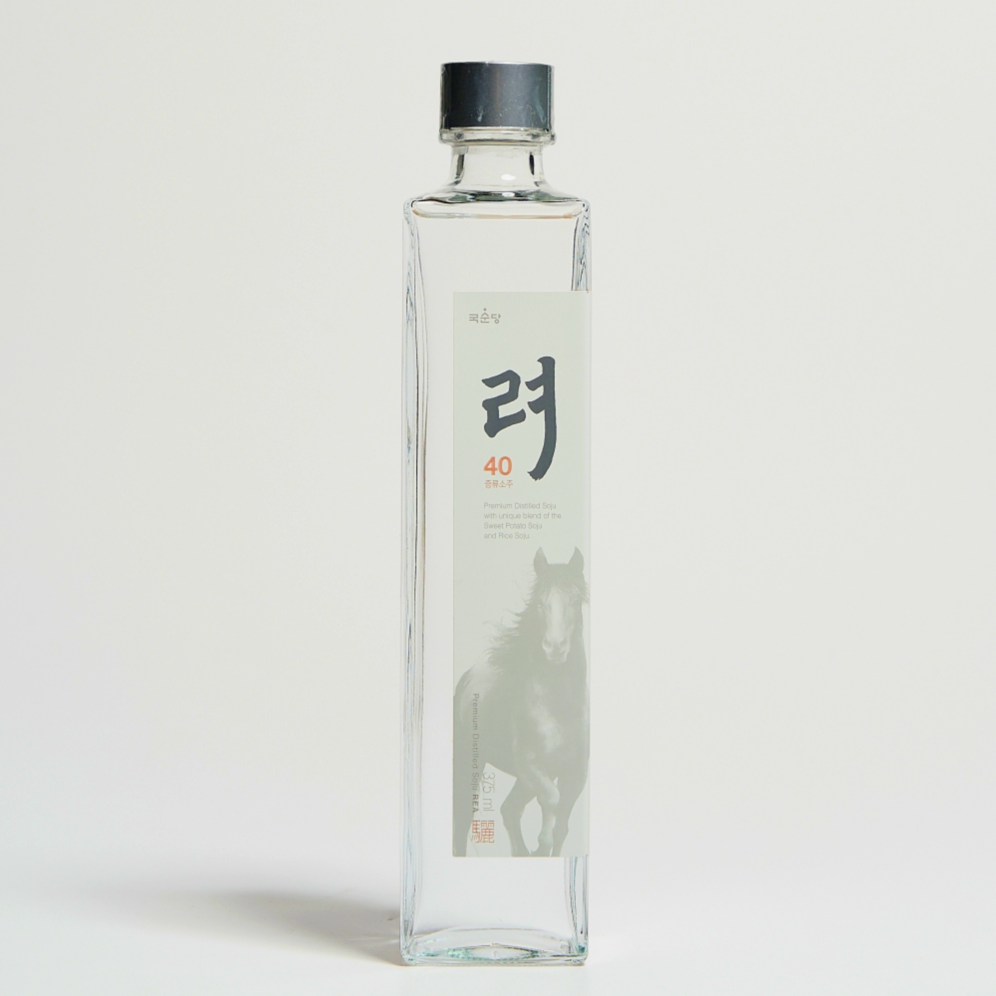 려 소주 40도 고구마 쌀 블렌딩 375ml 국순당 증류주 여주명주 - 상품 이미지