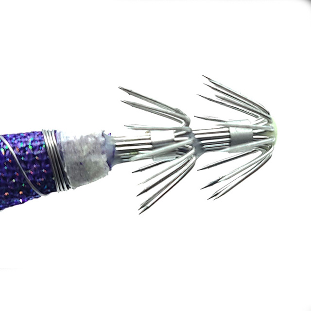 백경 베이트 삼봉 에기 이카 메탈 야광 SG-514 생미끼 베이트 한치 채비 100g NO.1 - 상세 이미지 4