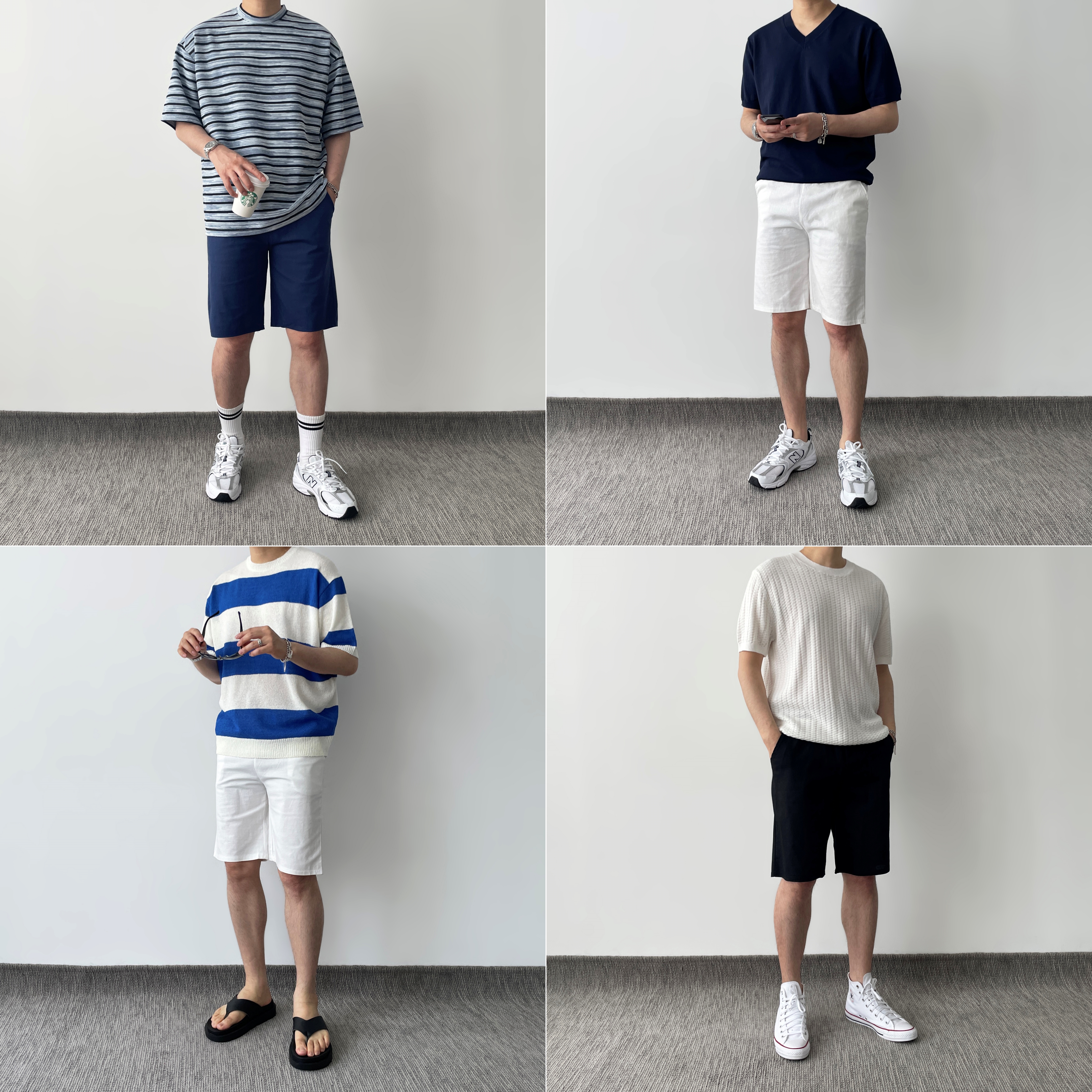 [마지막진행] 남자린넨반바지 남성마바지 남자4부반바지 이미지 2