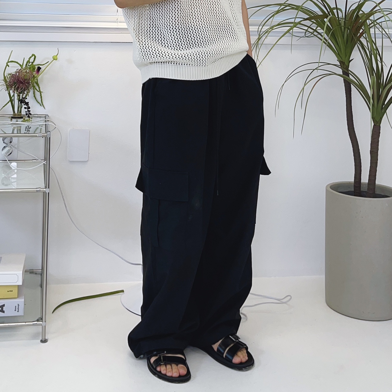쿨조거팬츠 여름 건빵바지 나일론조거팬츠 이미지 3