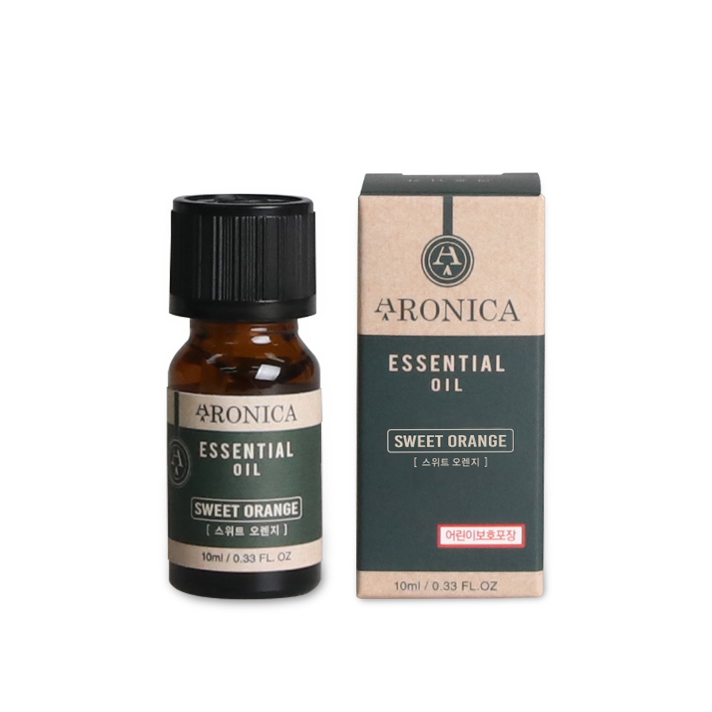 프리미엄 싱글 에센셜오일 스위트오렌지 10ml 아로마오일 원액 아로마테라피 - 상품 이미지