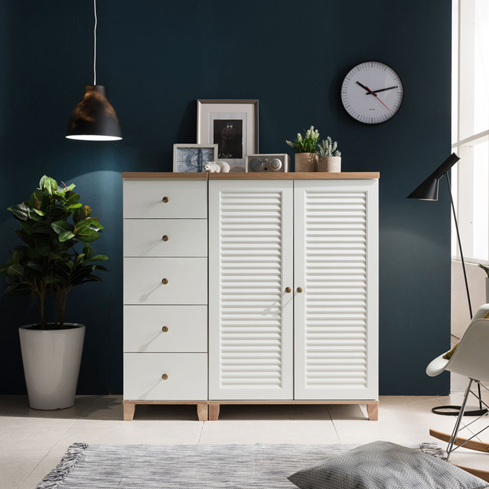 장인가구 미호 800 낮은옷장 - 상세 이미지 2