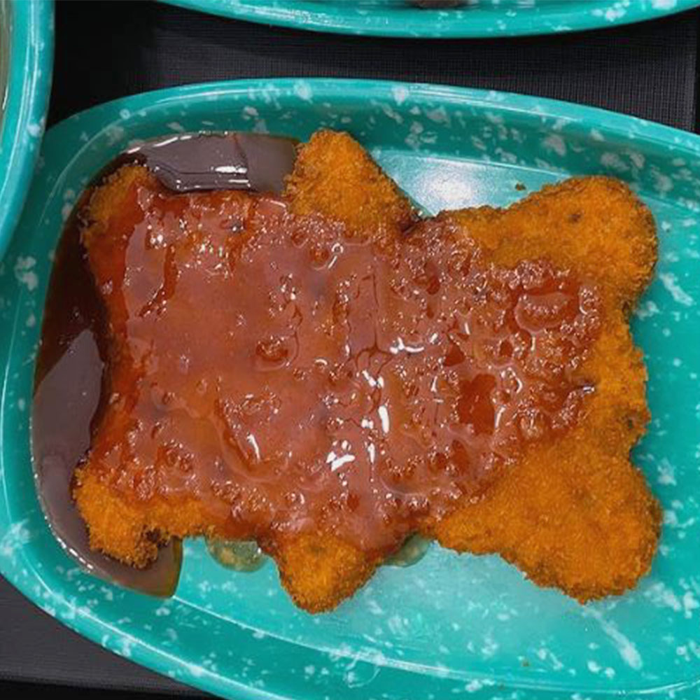 맛있는 피카츄 돈까스 10개입 분식집 곰돌이 돈가스 어린이 간식 - 상세 이미지 5